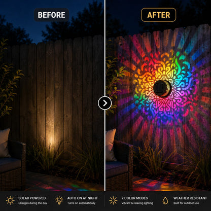 SolarGlow™ 7-Color Outdoor Projection Lamp