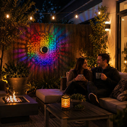 SolarGlow™ 7-Color Outdoor Projection Lamp