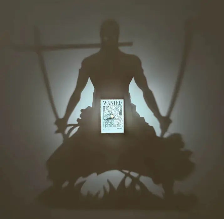 Shadow Blade Zoro Lamp