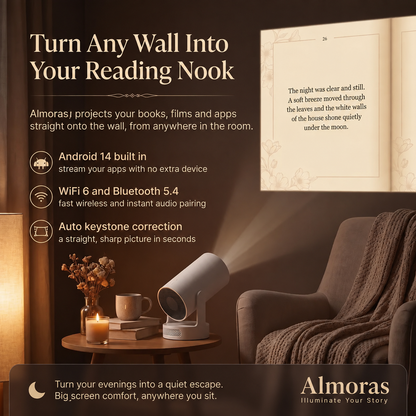 Almoras™ Smart Projector