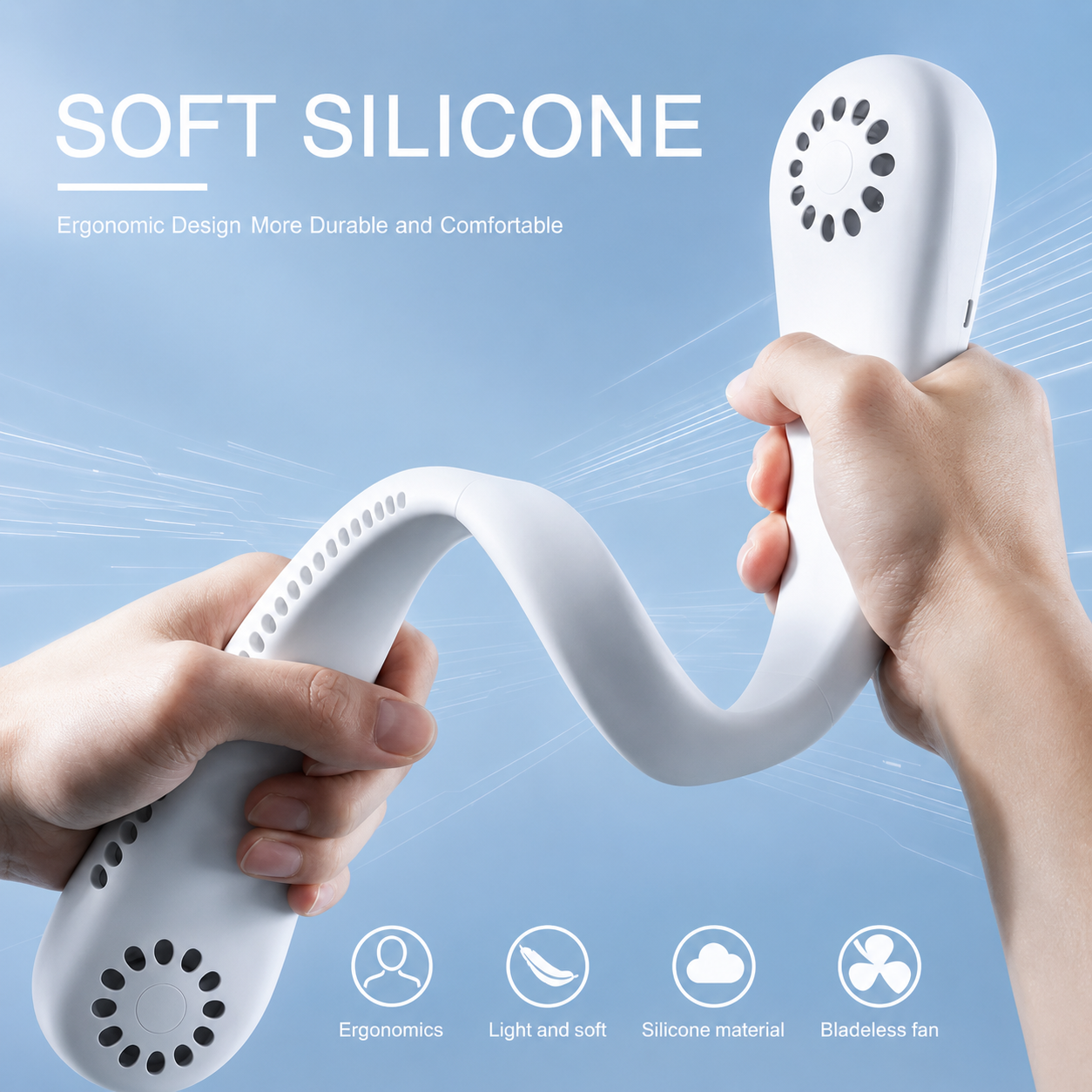 Rechargeable Neck Fan