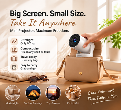 Almoras™ Smart Projector