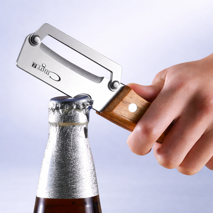 WoodGrip Stainless Precision Peeler™