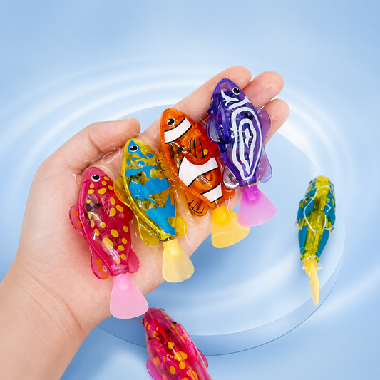 Light-Up Swimming Fish Toy