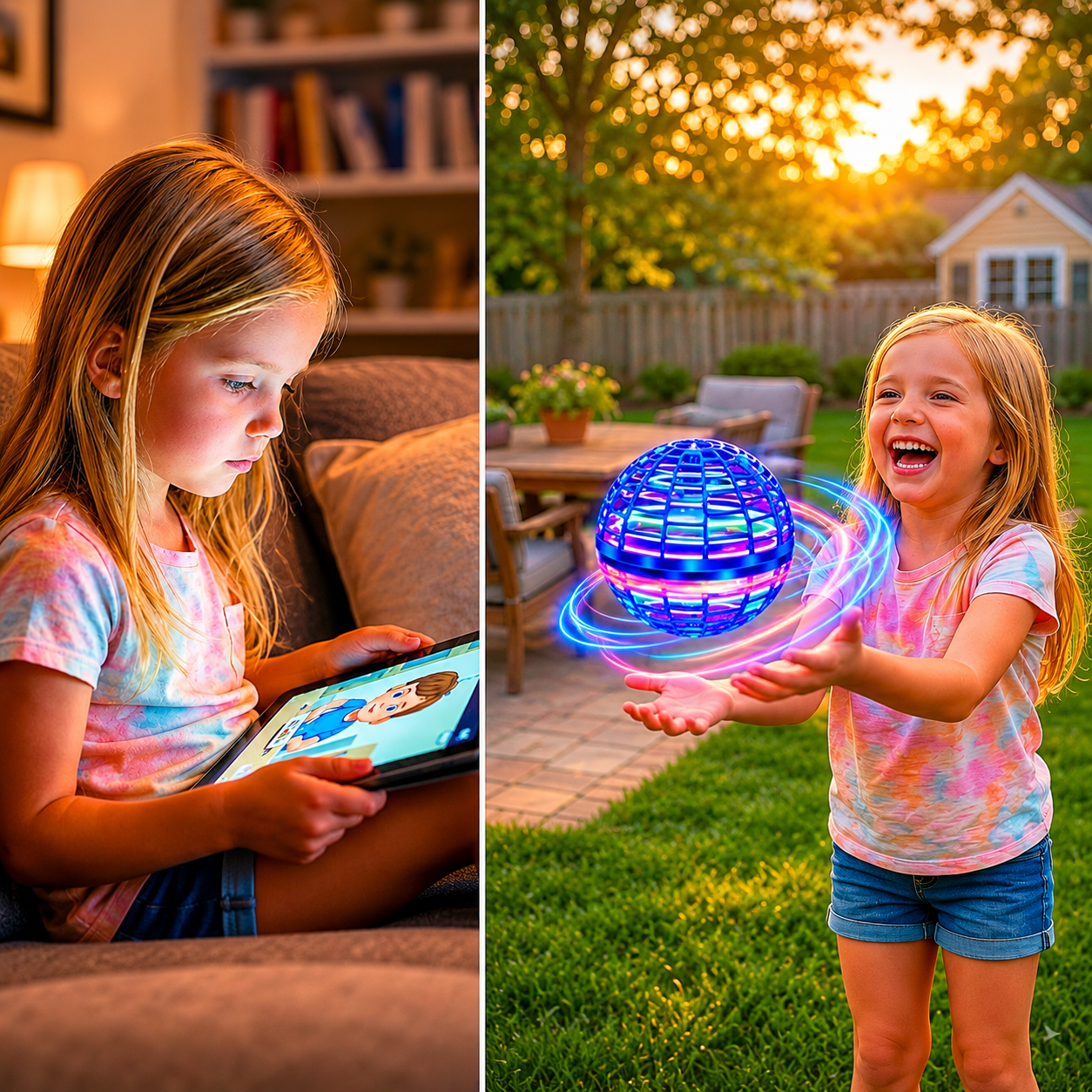 Magic Flying Orb™ Hand-Controlled Drone