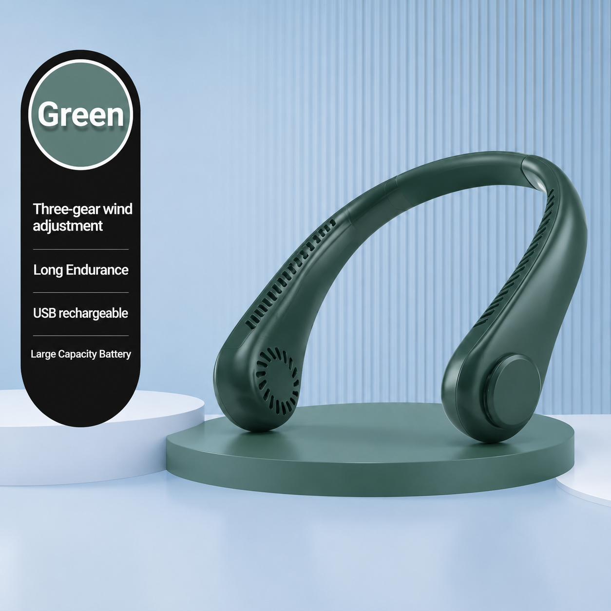 Rechargeable Neck Fan