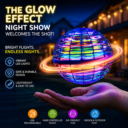 Magic Flying Orb™ Hand-Controlled Drone
